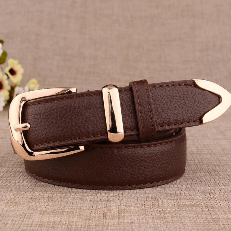 LuxeLeather Women's Premium Belt - Bargain Tool