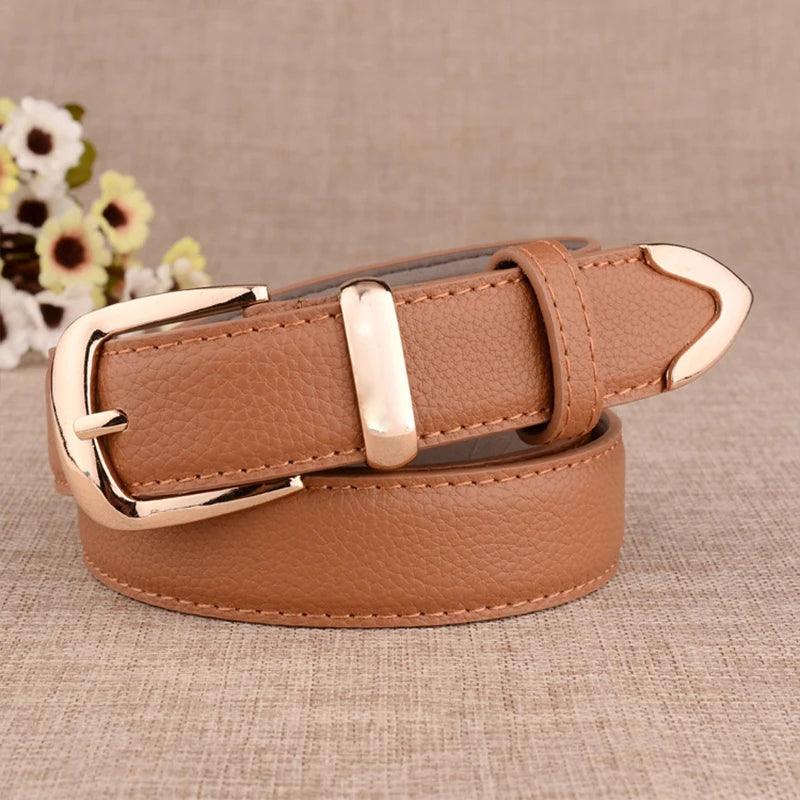 LuxeLeather Women's Premium Belt - Bargain Tool
