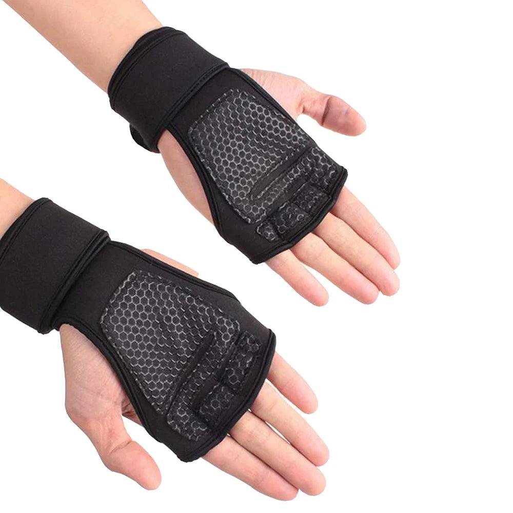 Weightlifting Gym Hand Wrist Palm Protector Gloves - Bargain Tool