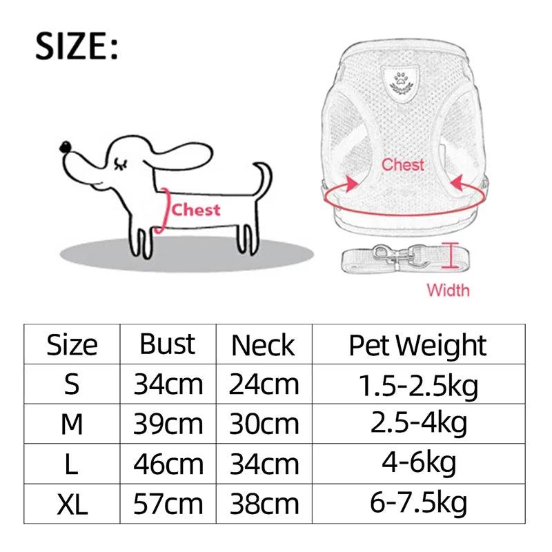 Pet Harness Vest with Lead - Bargain Tool