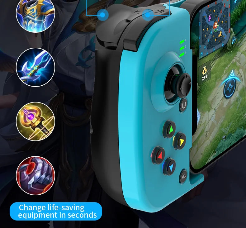 Mobile Gamepad Controller – Expandable Wireless Joystick for Android, iOS & HarmonyOS