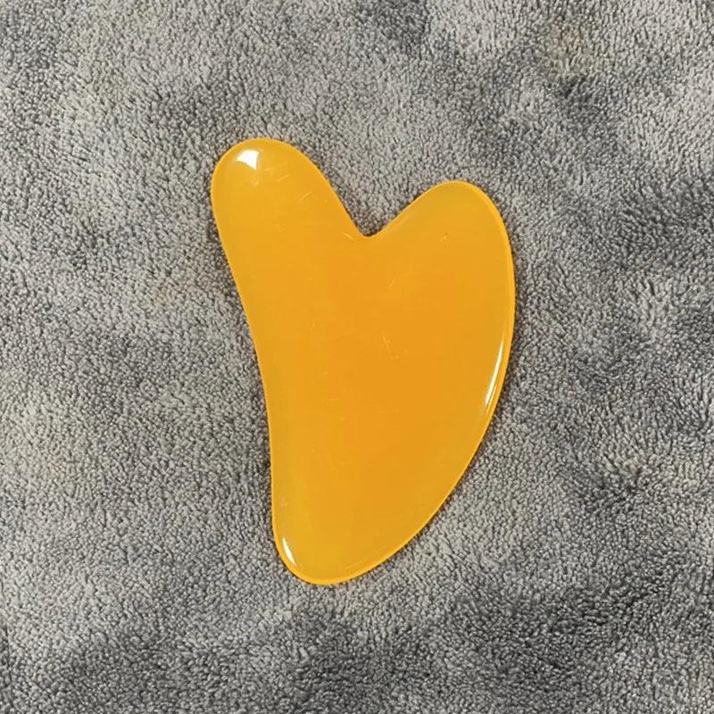 Heart Shaped Beeswax Gua Sha - Bargain Tool