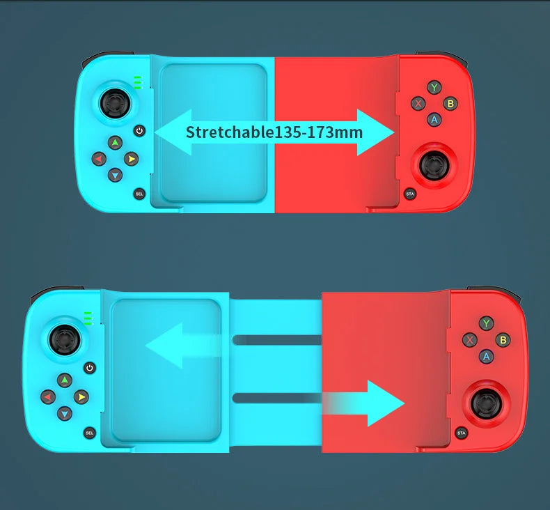 Mobile Gamepad Controller – Expandable Wireless Joystick for Android, iOS & HarmonyOS