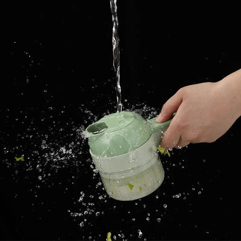 4 in 1 Electric Vegetable Processor - Bargain Tool