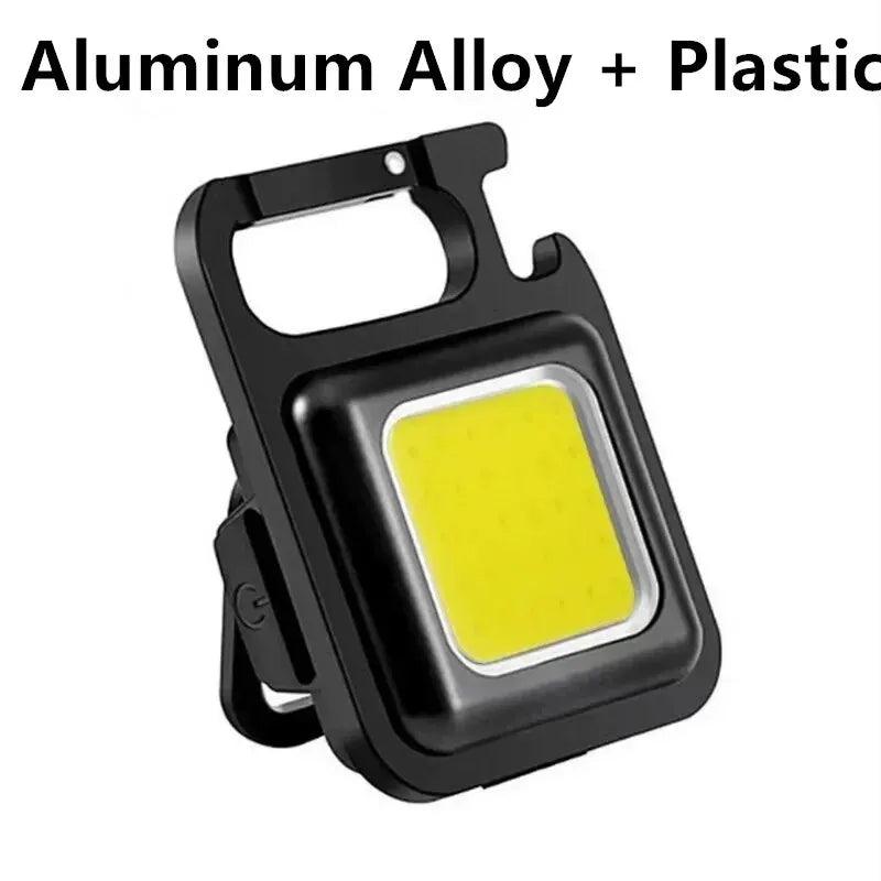 Multifunctional Portable LED Flashlight Keychain - Bargain Tool