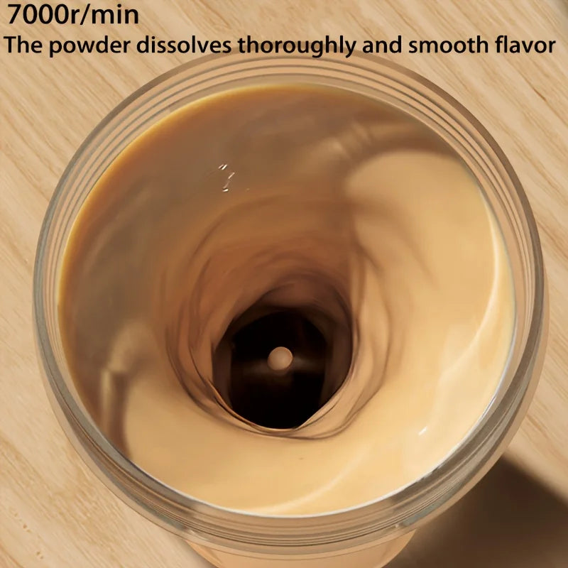 Portable Electric Blender – USB Rechargeable Shaker Cup for Smoothies, Protein Shakes, Coffee & Fitness