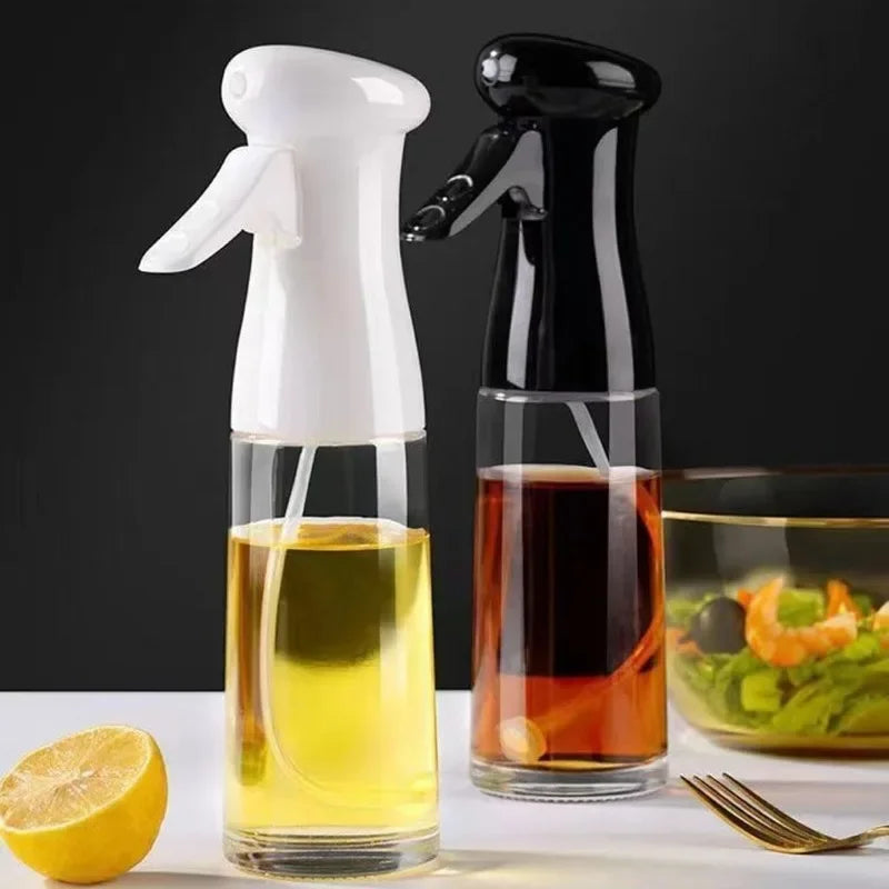 Reusable Oil Spray Bottle – Olive Oil and Vinegar Dispenser for Cooking, Baking, and BBQ (200ml / 300ml / 500ml)