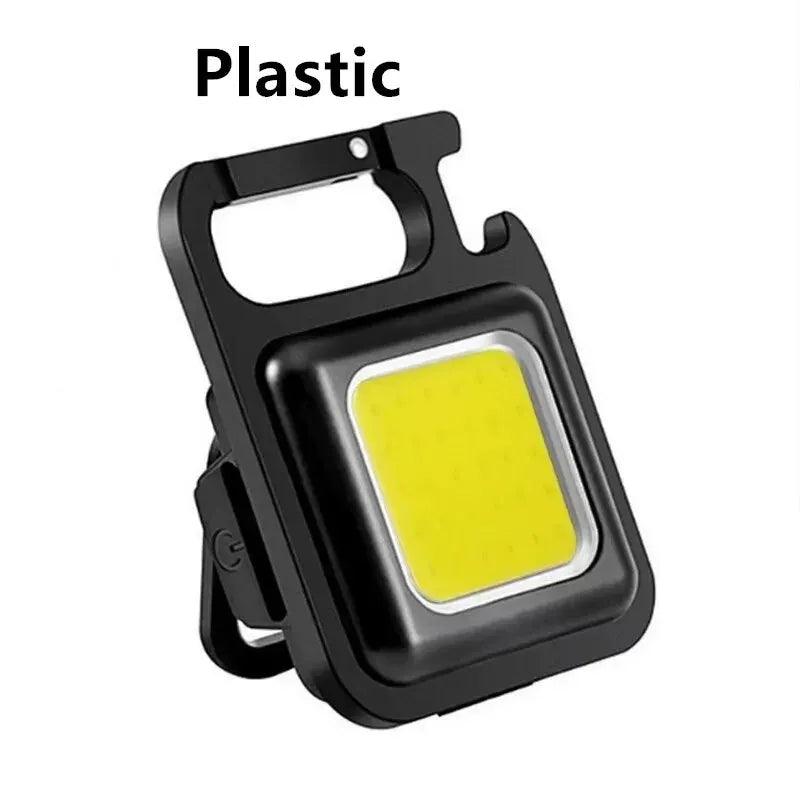 Multifunctional Portable LED Flashlight Keychain - Bargain Tool