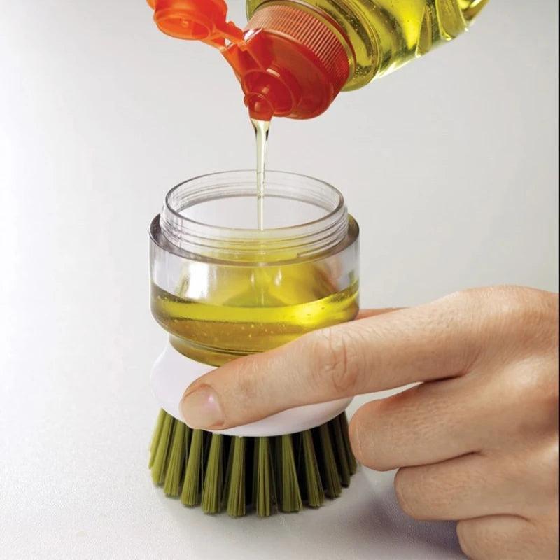 Soap Dispensing Brush - Bargain Tool