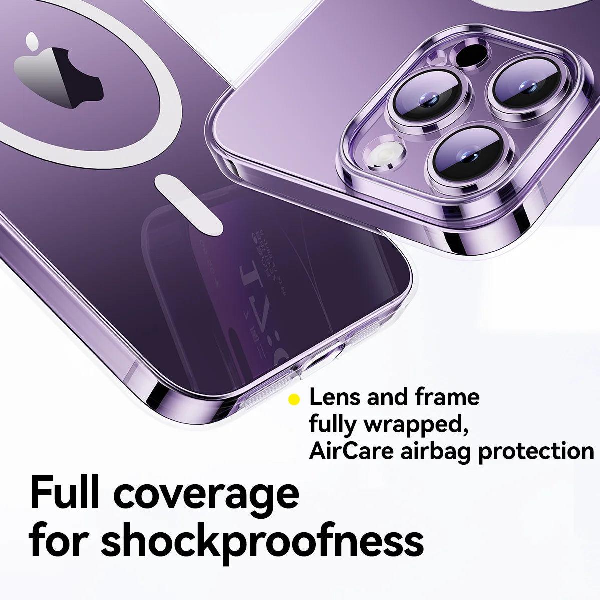 Magnetic Case Hard PC Clear Case for iPhone - Bargain Tool