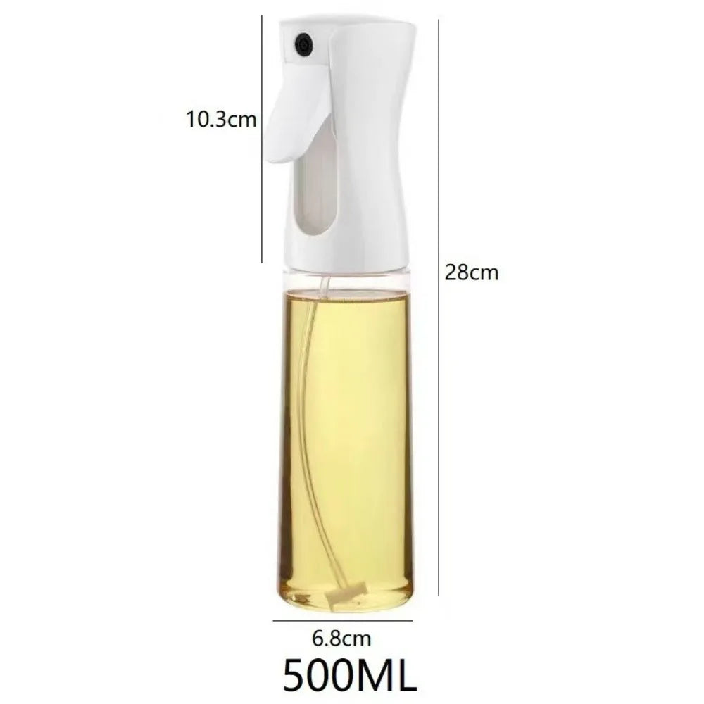 Reusable Oil Spray Bottle – Olive Oil and Vinegar Dispenser for Cooking, Baking, and BBQ (200ml / 300ml / 500ml)