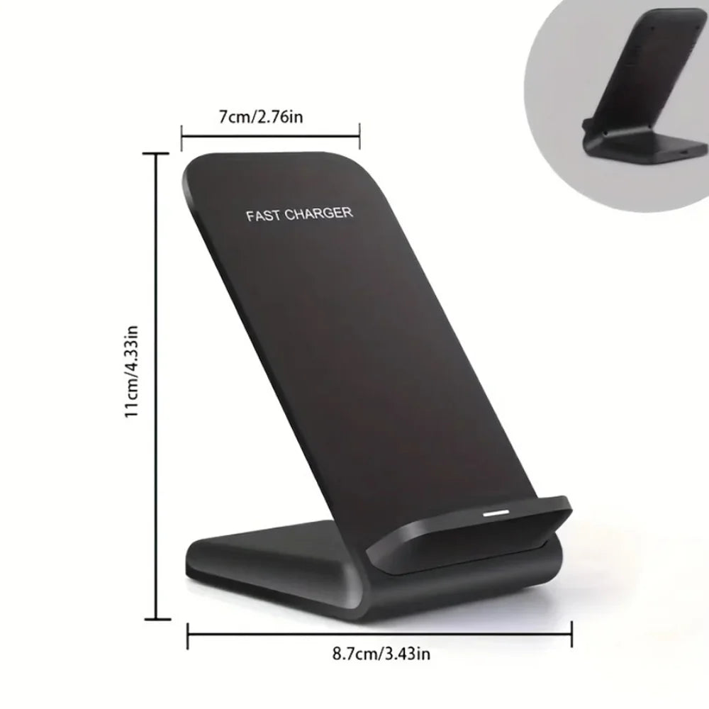 100W Fast Wireless Charging Stand – Quick Charger for Samsung Galaxy S24/S23/S22/S21 Ultra, iPhone 15/14/13/16 Pro Max & Xiaomi 14