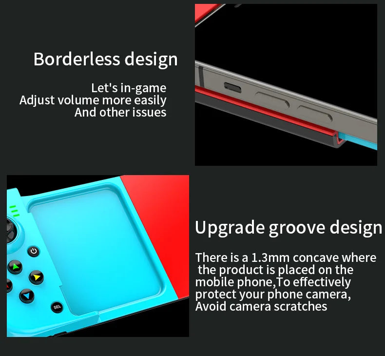 Mobile Gamepad Controller – Expandable Wireless Joystick for Android, iOS & HarmonyOS