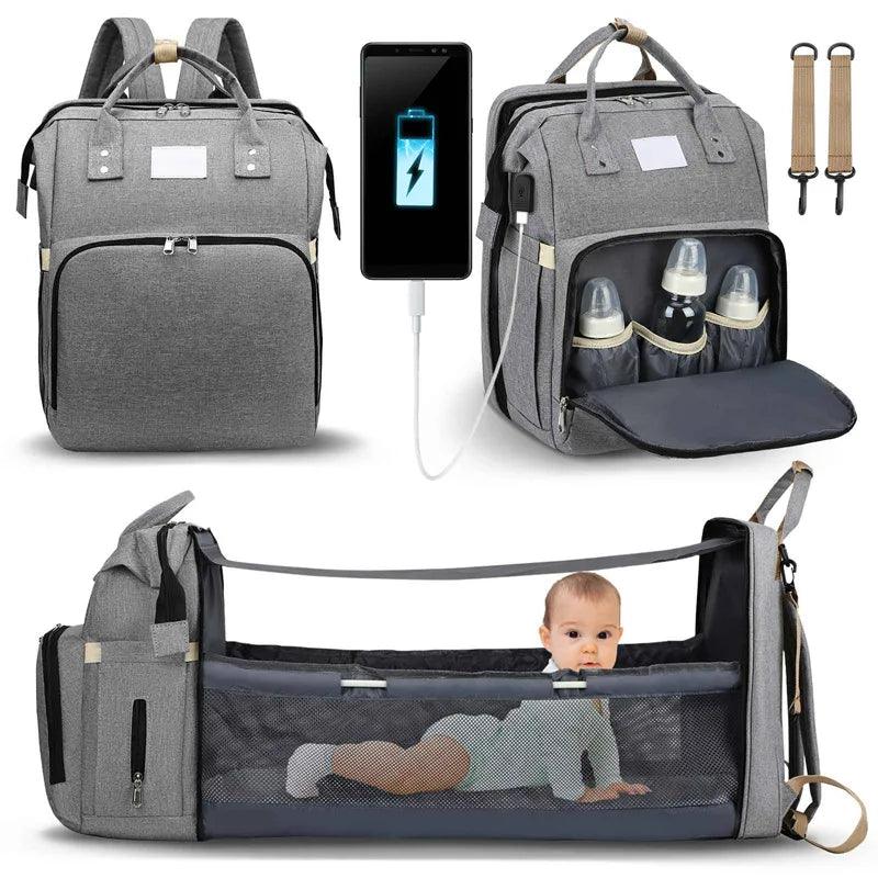 Portable Mommy Folding Baby Bag - Bargain Tool
