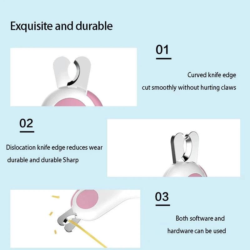 LED Light Pet Nail Clipper - Bargain Tool
