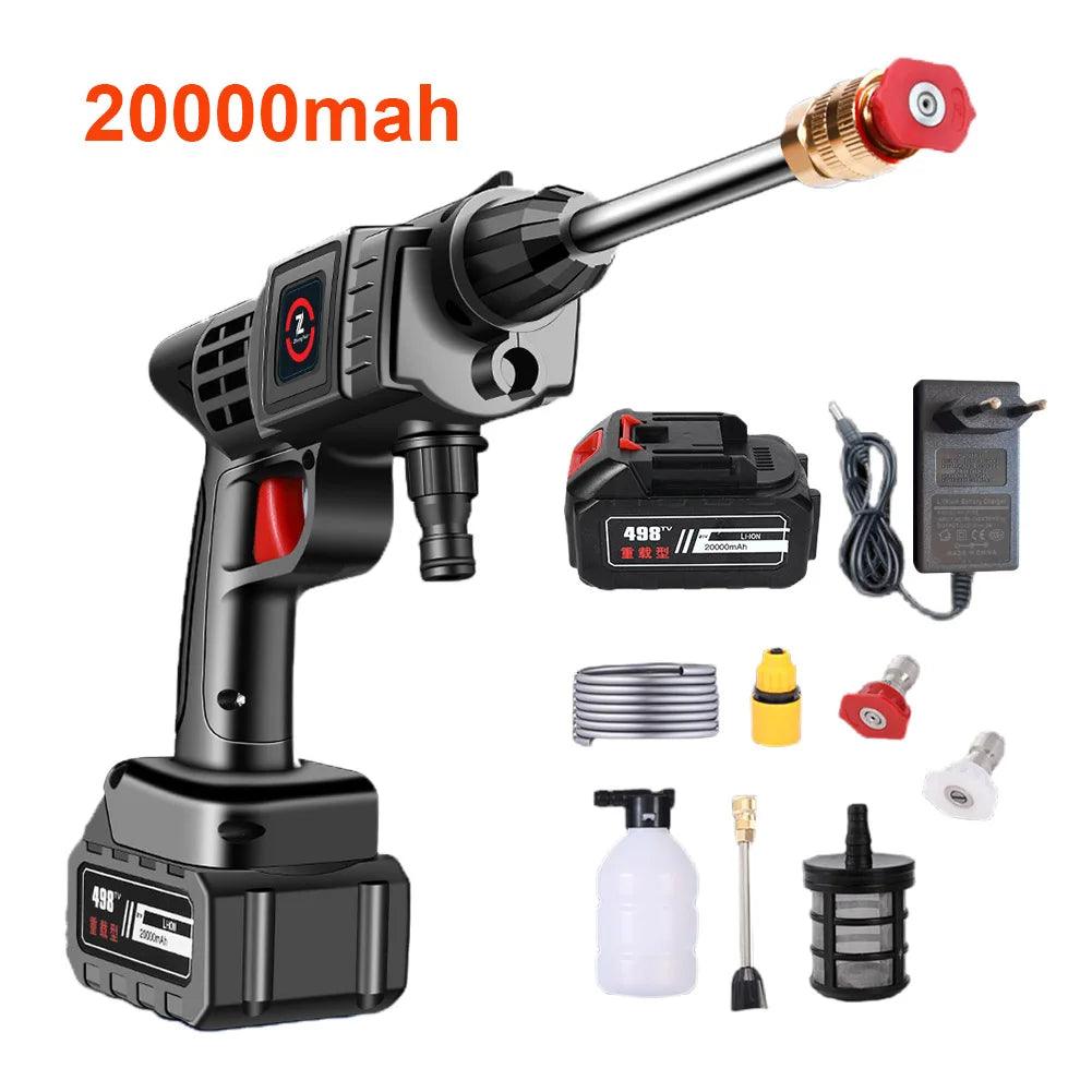 TurboJet High-Pressure Car Washer Gun - Bargain Tool