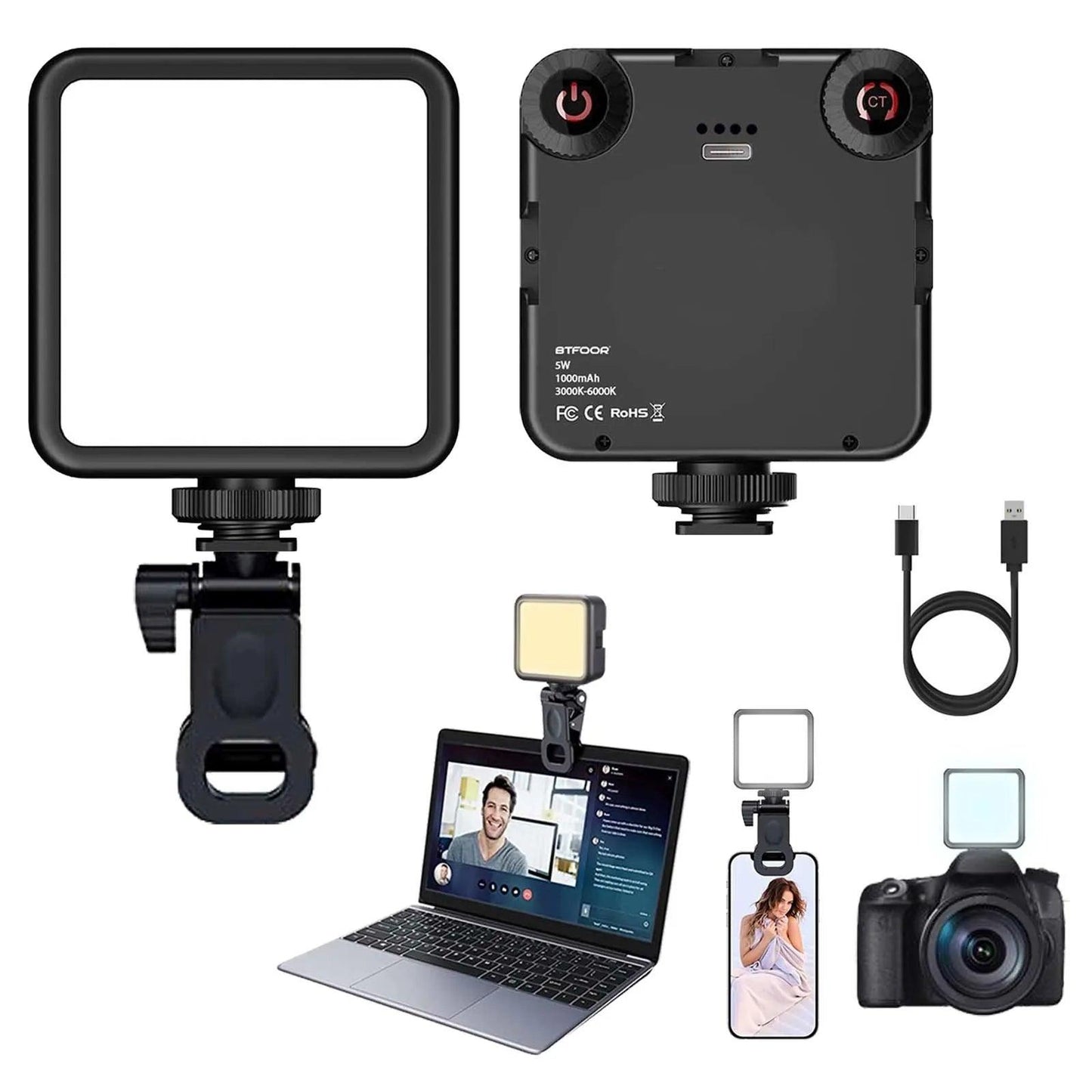 Portable LED Clip Video Light - Bargain Tool