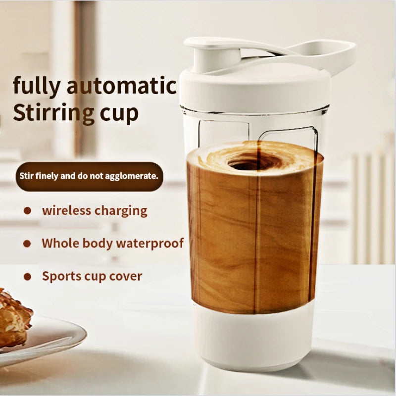Portable Electric Blender – USB Rechargeable Shaker Cup for Smoothies, Protein Shakes, Coffee & Fitness