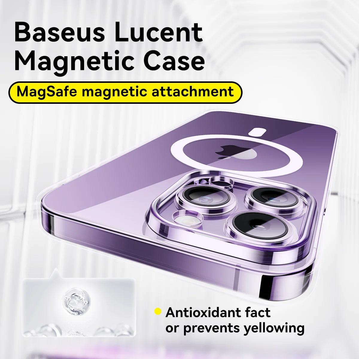Magnetic Case Hard PC Clear Case for iPhone - Bargain Tool