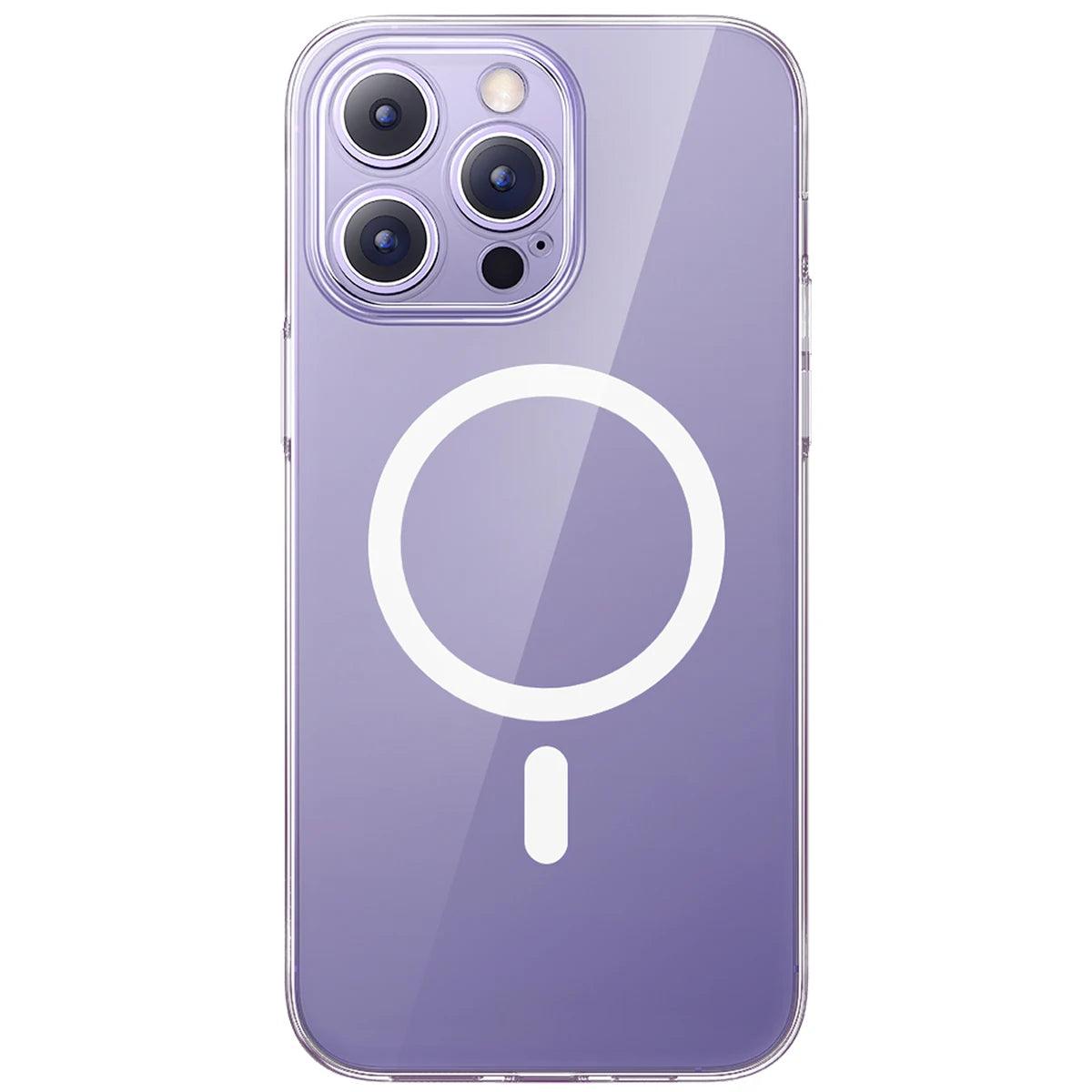 Magnetic Case Hard PC Clear Case for iPhone - Bargain Tool