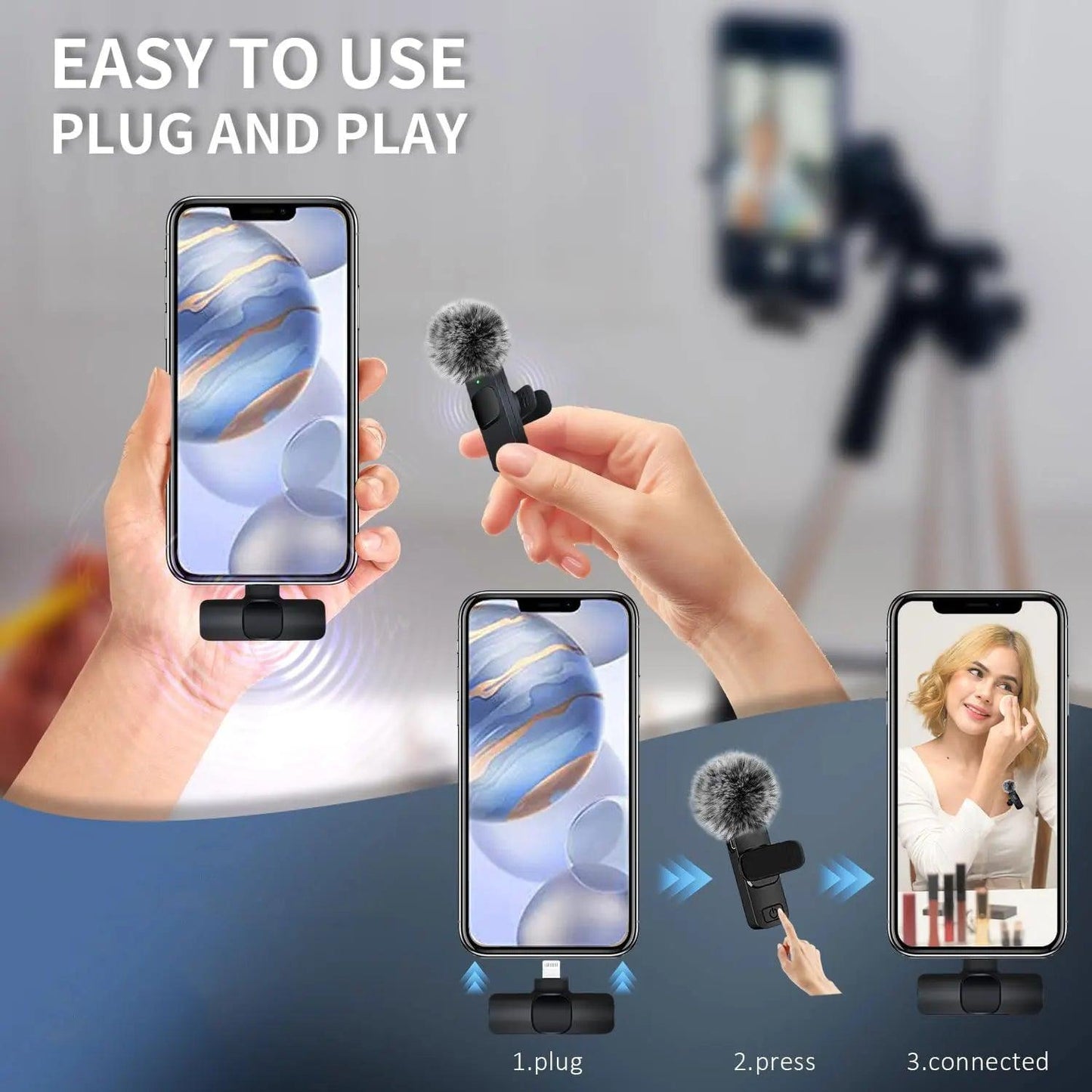 Wireless Lavalier Microphone - Bargain Tool