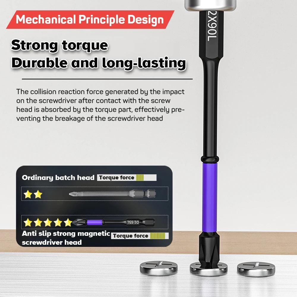 Magnetix Precision PH2 Cross Screwdriver Set - Bargain Tool