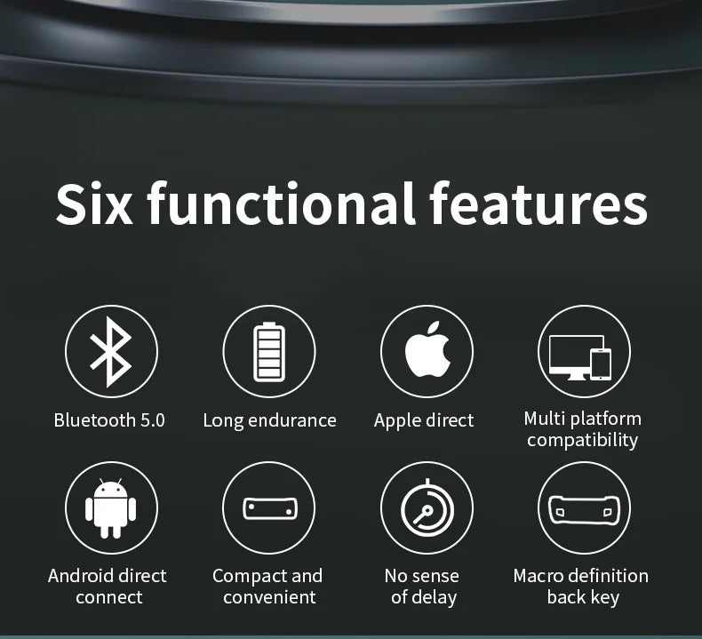 Mobile Gamepad Controller – Expandable Wireless Joystick for Android, iOS & HarmonyOS