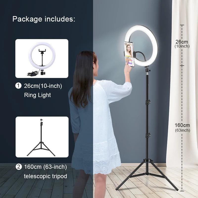 GlowFrame Selfie Ring Light - Bargain Tool