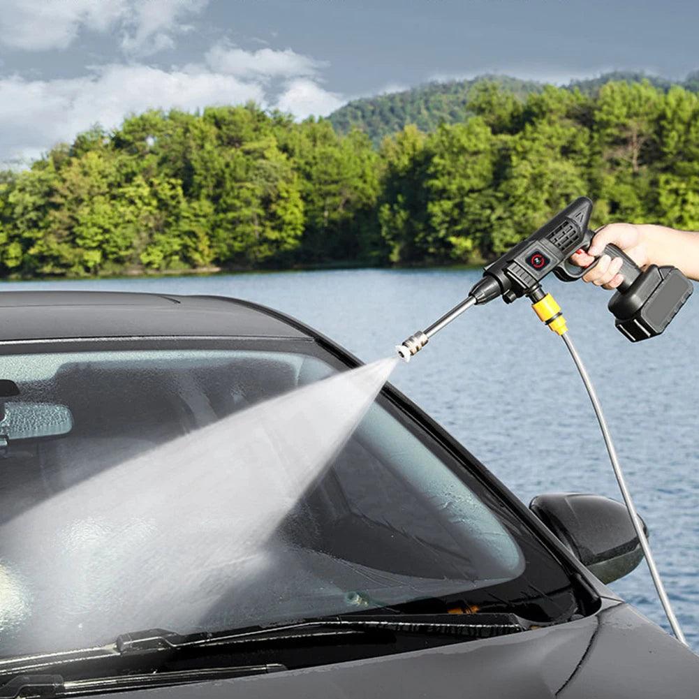 TurboJet High-Pressure Car Washer Gun - Bargain Tool
