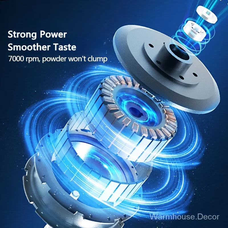 Portable Electric Blender – USB Rechargeable Shaker Cup for Smoothies, Protein Shakes, Coffee & Fitness