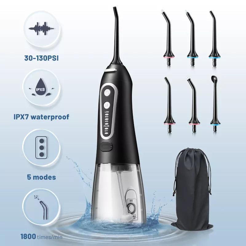 Rechargeable Water Flosser For Oral Care - Bargain Tool