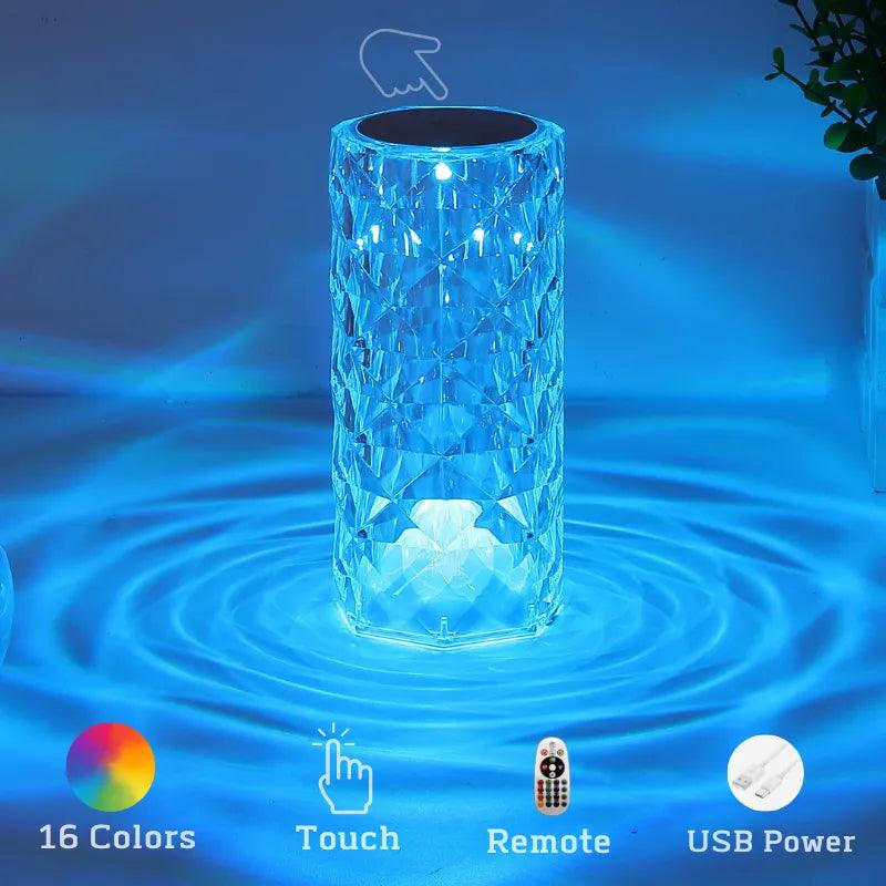 Crystal Table Lamp - Bargain Tool