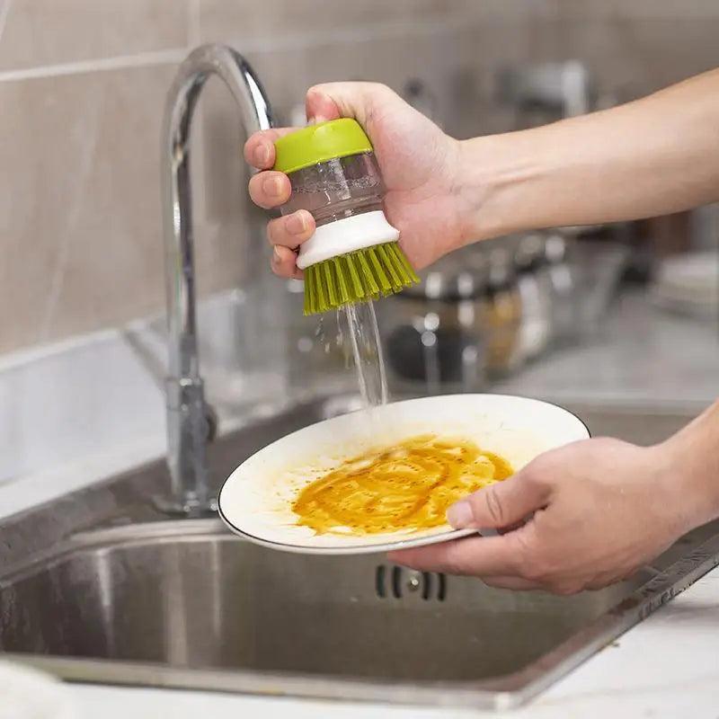Soap Dispensing Brush - Bargain Tool