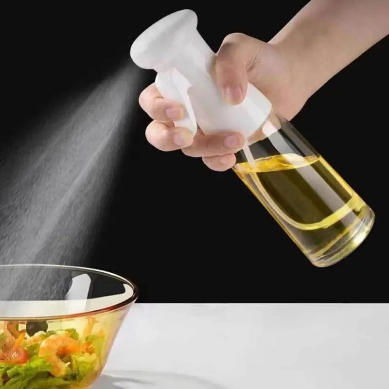 Reusable Oil Spray Bottle – Olive Oil and Vinegar Dispenser for Cooking, Baking, and BBQ (200ml / 300ml / 500ml)