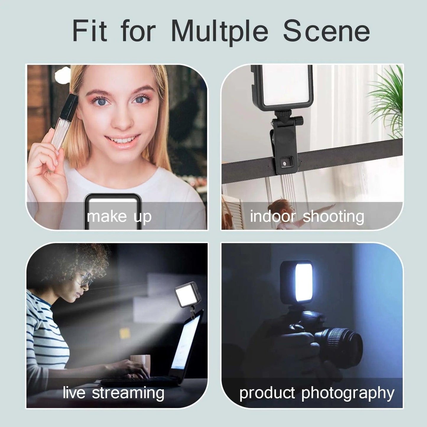 Portable LED Clip Video Light - Bargain Tool