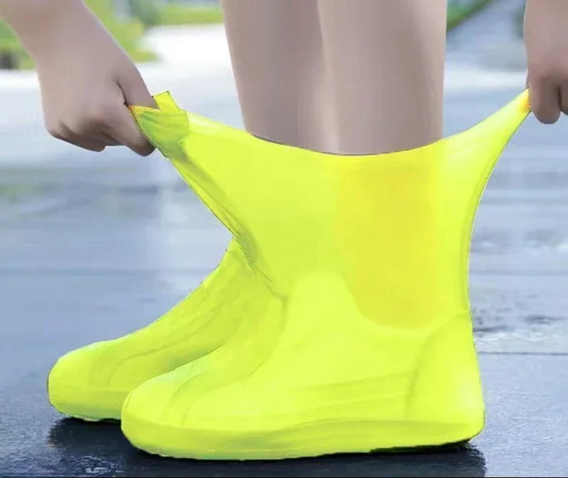 Silicone Waterproof Shoe Covers – Reusable Non-Slip Rain Overshoes for Outdoor Walking, Cycling & Travel