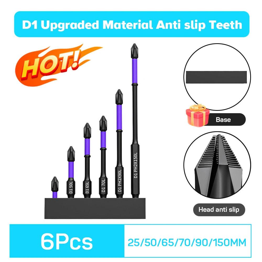 Magnetix Precision PH2 Cross Screwdriver Set - Bargain Tool