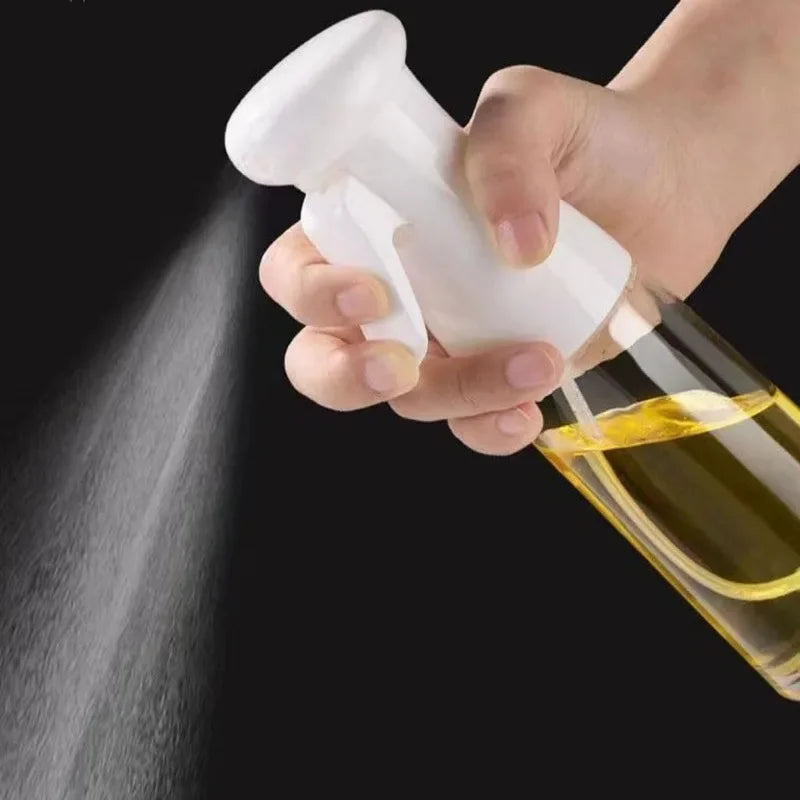 Reusable Oil Spray Bottle – Olive Oil and Vinegar Dispenser for Cooking, Baking, and BBQ (200ml / 300ml / 500ml)