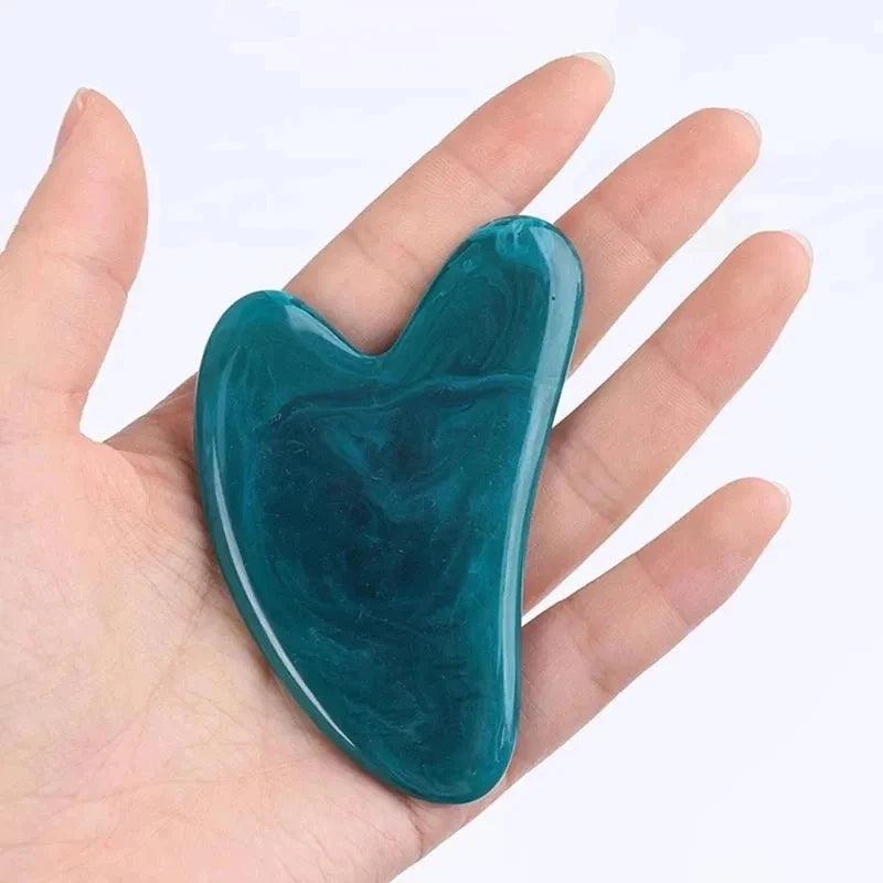 Heart Shaped Beeswax Gua Sha - Bargain Tool