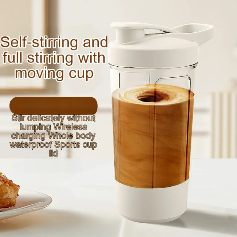 Portable Electric Blender – USB Rechargeable Shaker Cup for Smoothies, Protein Shakes, Coffee & Fitness