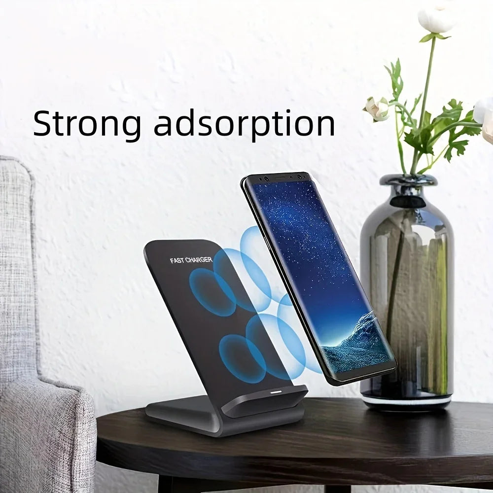 100W Fast Wireless Charging Stand – Quick Charger for Samsung Galaxy S24/S23/S22/S21 Ultra, iPhone 15/14/13/16 Pro Max & Xiaomi 14
