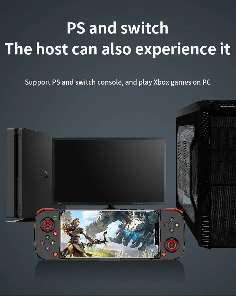 Mobile Gamepad Controller – Expandable Wireless Joystick for Android, iOS & HarmonyOS