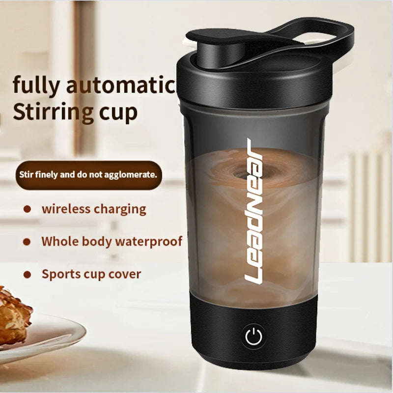 Portable Electric Blender – USB Rechargeable Shaker Cup for Smoothies, Protein Shakes, Coffee & Fitness