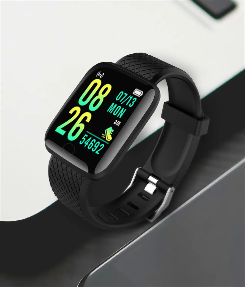Smartwatch for Men & Women – Fitness Tracker with Heart Rate, Sleep & Activity Monitor for Android & iOS