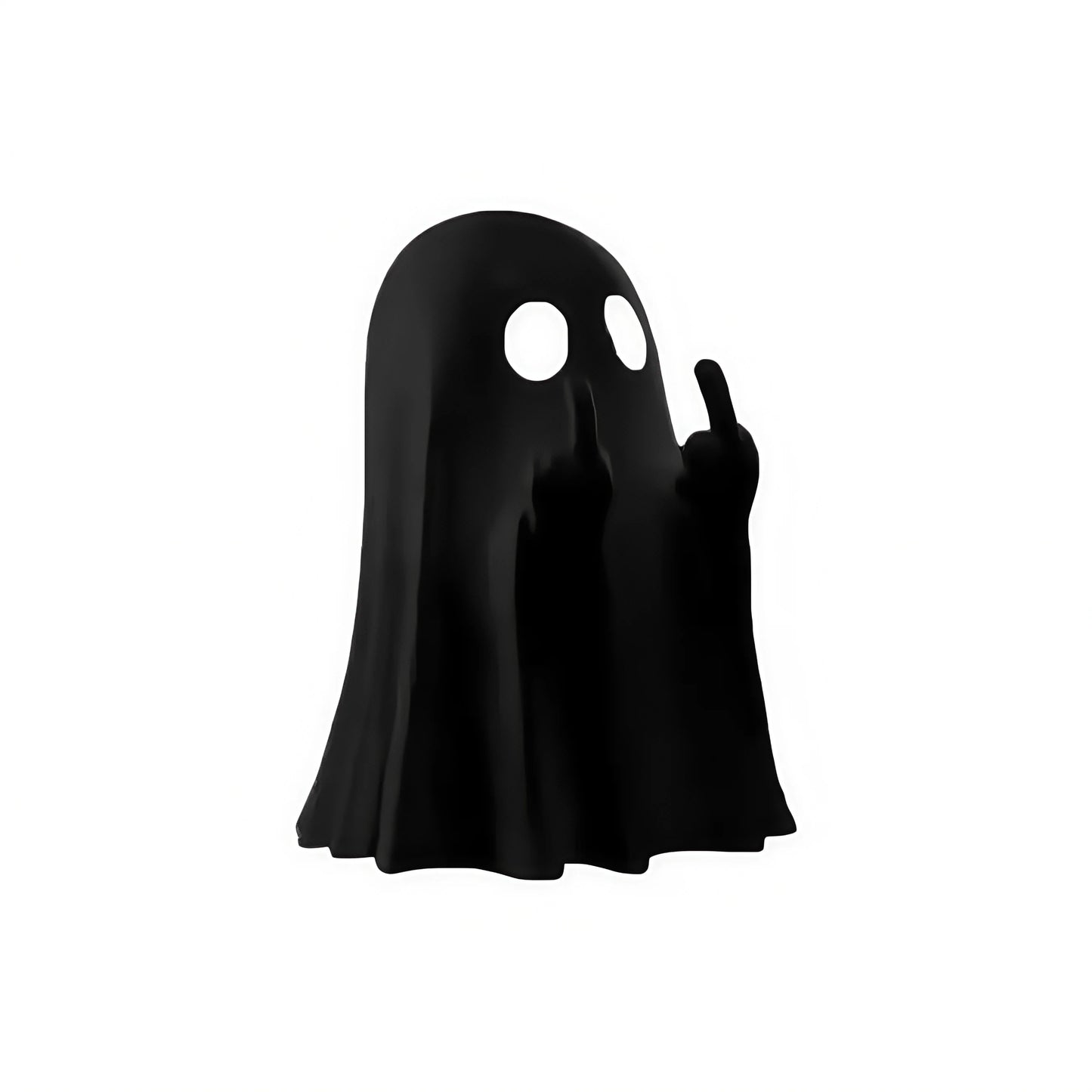 Cheeky Ghost Figurine – Funny Halloween Home Decoration for Table, Shelf, or Desk Display