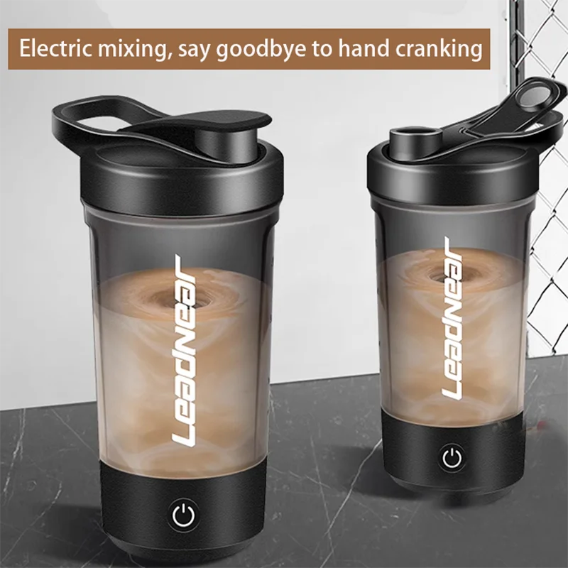 Portable Electric Blender – USB Rechargeable Shaker Cup for Smoothies, Protein Shakes, Coffee & Fitness