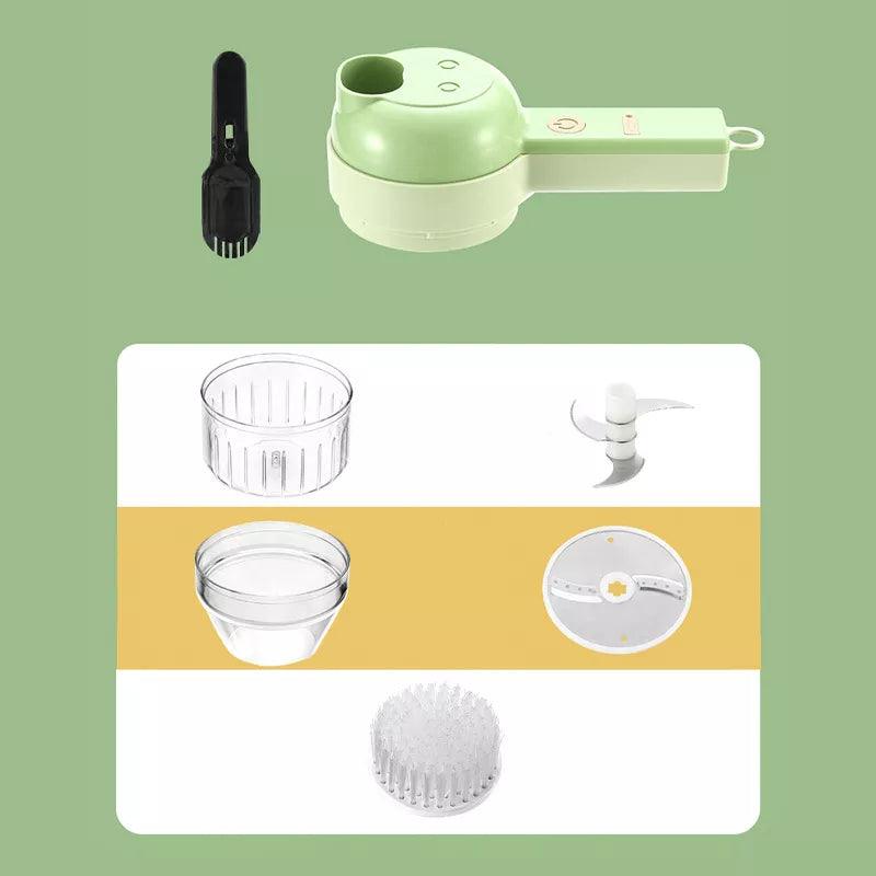 4 in 1 Electric Vegetable Processor - Bargain Tool