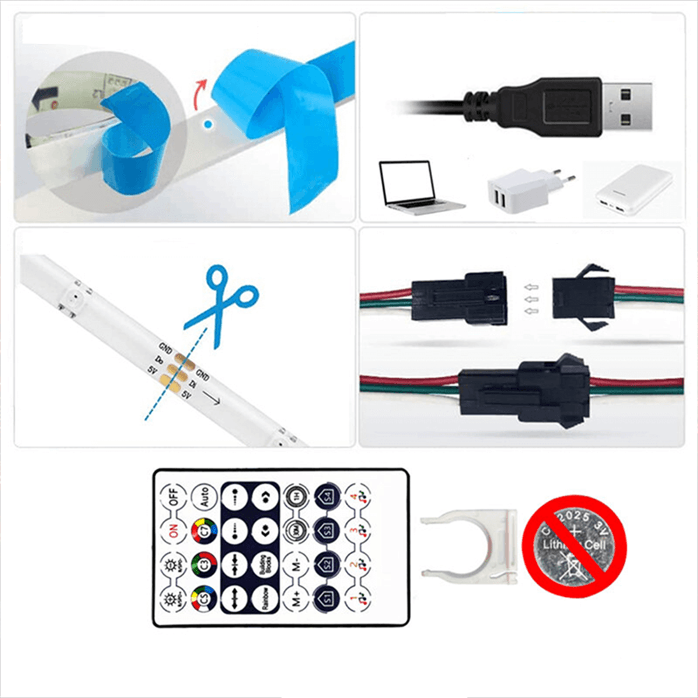 Colored Led Strip Lights - Bargain Tool