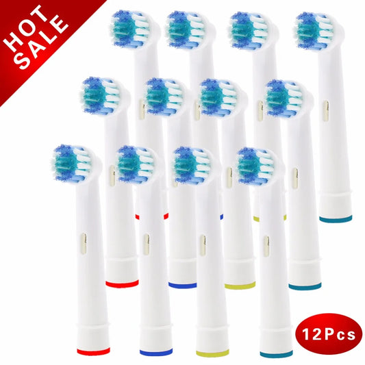 Replacement Toothbrush Heads for Oral-B Electric Toothbrush – Compatible with Advance Power, Pro Health, Triumph & Vitality Precision Clean