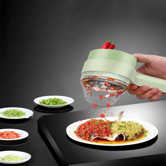 4 in 1 Electric Vegetable Processor - Bargain Tool